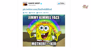 Illustration for article titled Jimmy Kimmel and Kanye West Feud Comes to a Head With Epic Rant